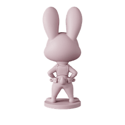 Judy Hopps Zootopia – Free STL Cartoon Figure | Full 12-Character Bundle on Profile 3d model