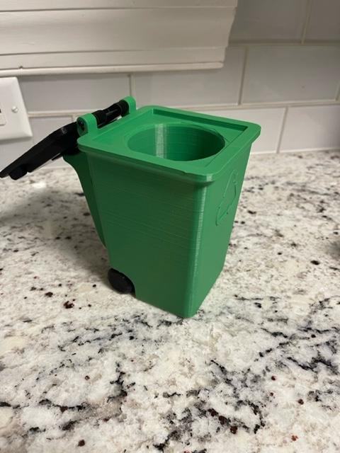 Trash Can Cup 3d model