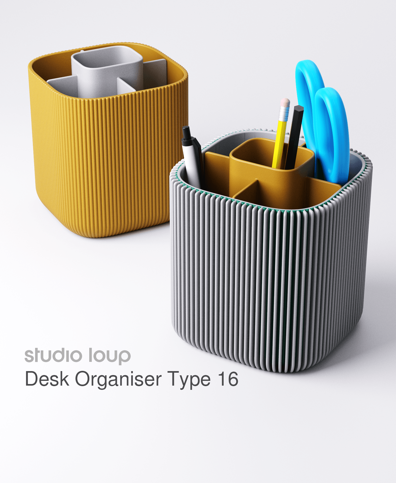 Desk Organiser Type 16 3d model