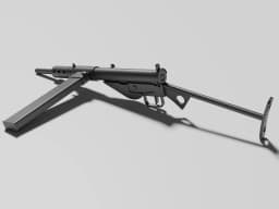 Sten MK II 3d model