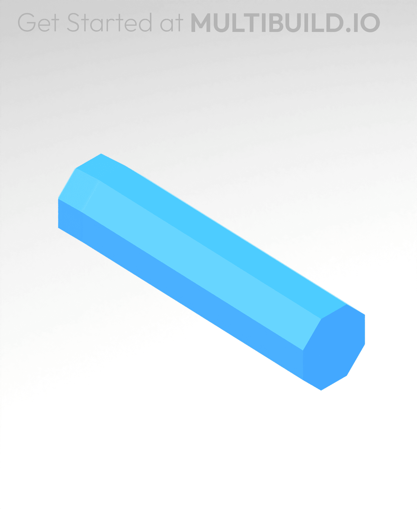 50 mm Peg (Friction-Fit Insert) 3d model