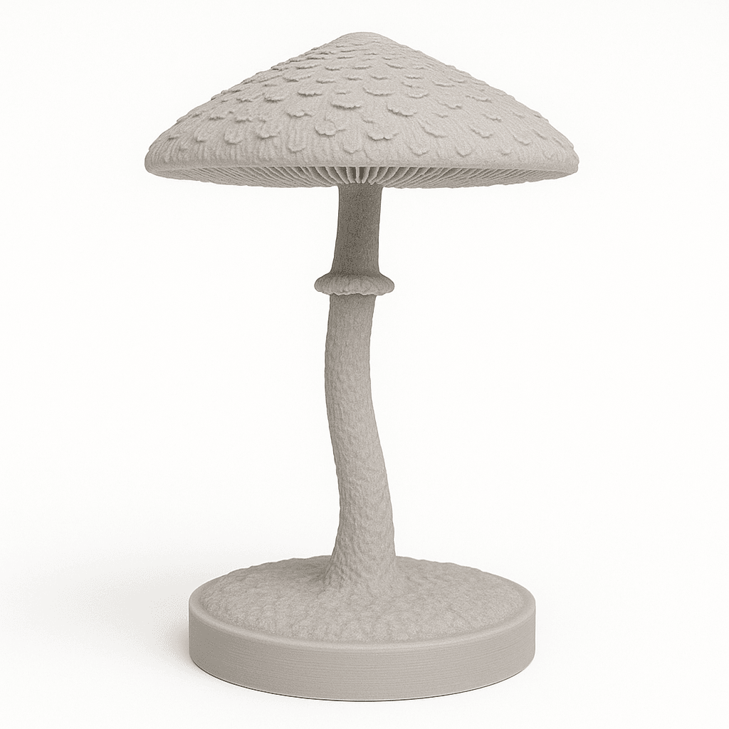 Macrolepiota procera 3d model