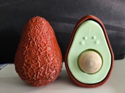 Cute Avocado Clicker Fidget – Mechanical Keyboard Key Edition 3d model