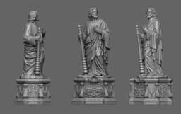 Saint James Less 3D Scanning STL Printable 3d model
