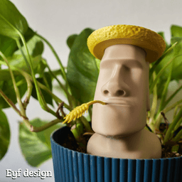 Moai The Plant Keeper 3d model