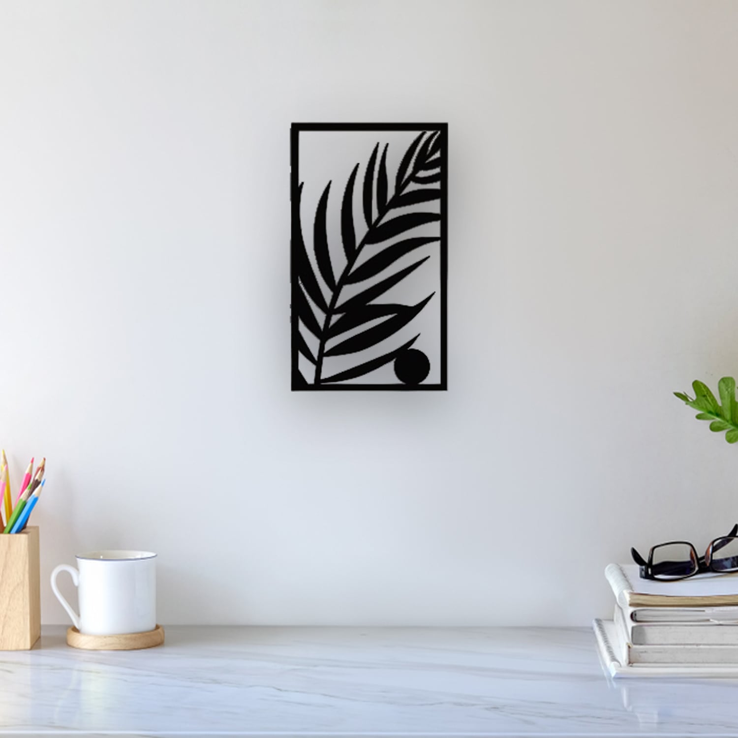 Leaf Wall Art 3d model