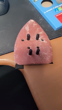 Detail (Mouse) Sanding sheet dispenser with Tabs 3d model