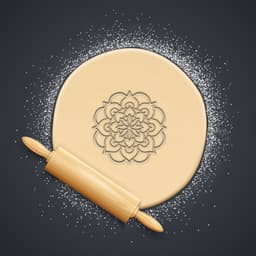 Mandala Cookie Cutter, Biscuit Cutter 3d model
