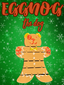 Eggnog the dog 3d model