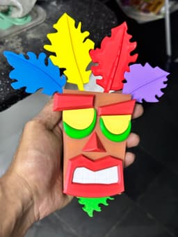 Aku Aku Mask Full Kit 3d model