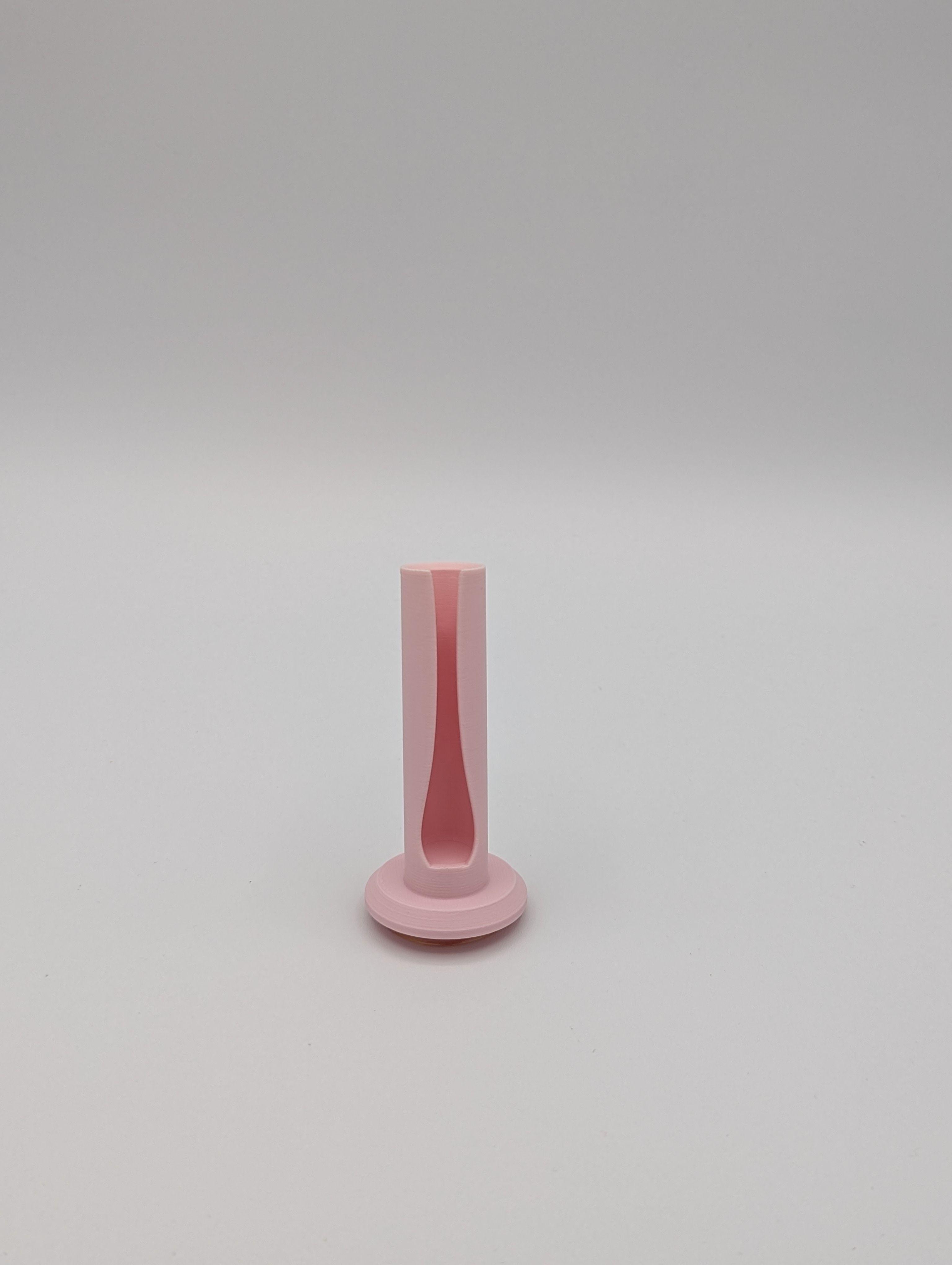 Quip toothbrush stand - suction cup.step 3d model
