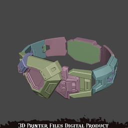 Hulk Bruce Banner Gamma Belt Marver Rivals 3d model