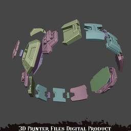 Hulk Bruce Banner Gamma Belt Marver Rivals 3d model
