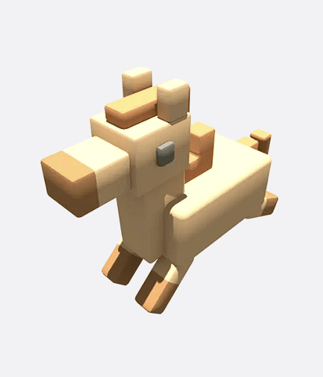 Horse (Blender Version) 3d model