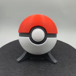 POKEMON POKE BALL CONTAINER SNAP AND STORE 3d model