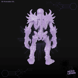 Bone Golem - Dungeons and Dragons 3D Model 3d model