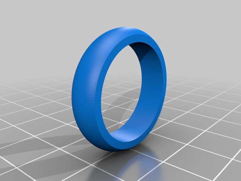 Basic ring for polishing practice 3d model