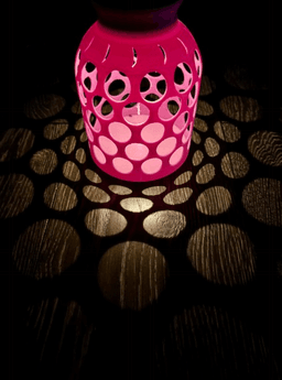 Set of 12 Solar Lanterns, plus mounting bracket 3d model