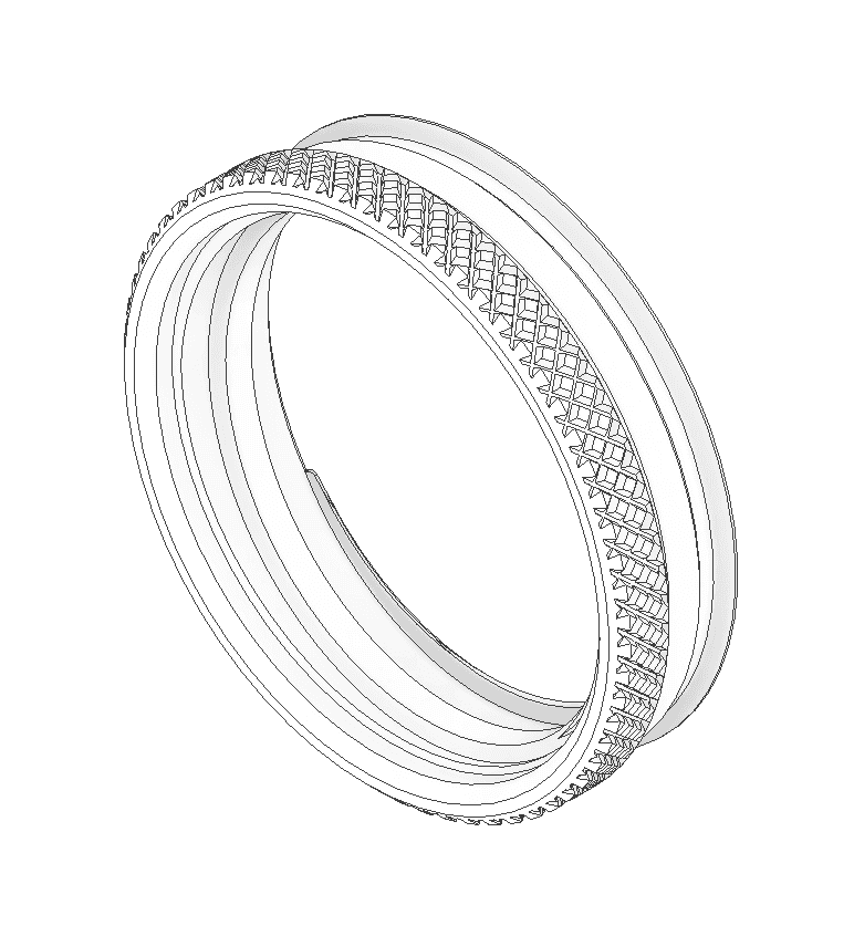 Goodman Zone Helical Lens Adapter 3d model