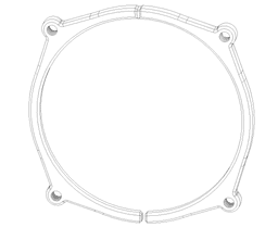 Goodman Zone Helical Lens Adapter 3d model
