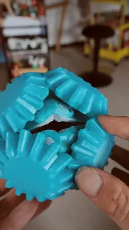 The Hybrid Fidget Toy 3d model
