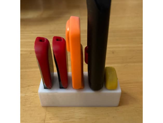 USB Stand 5x Port 3d model