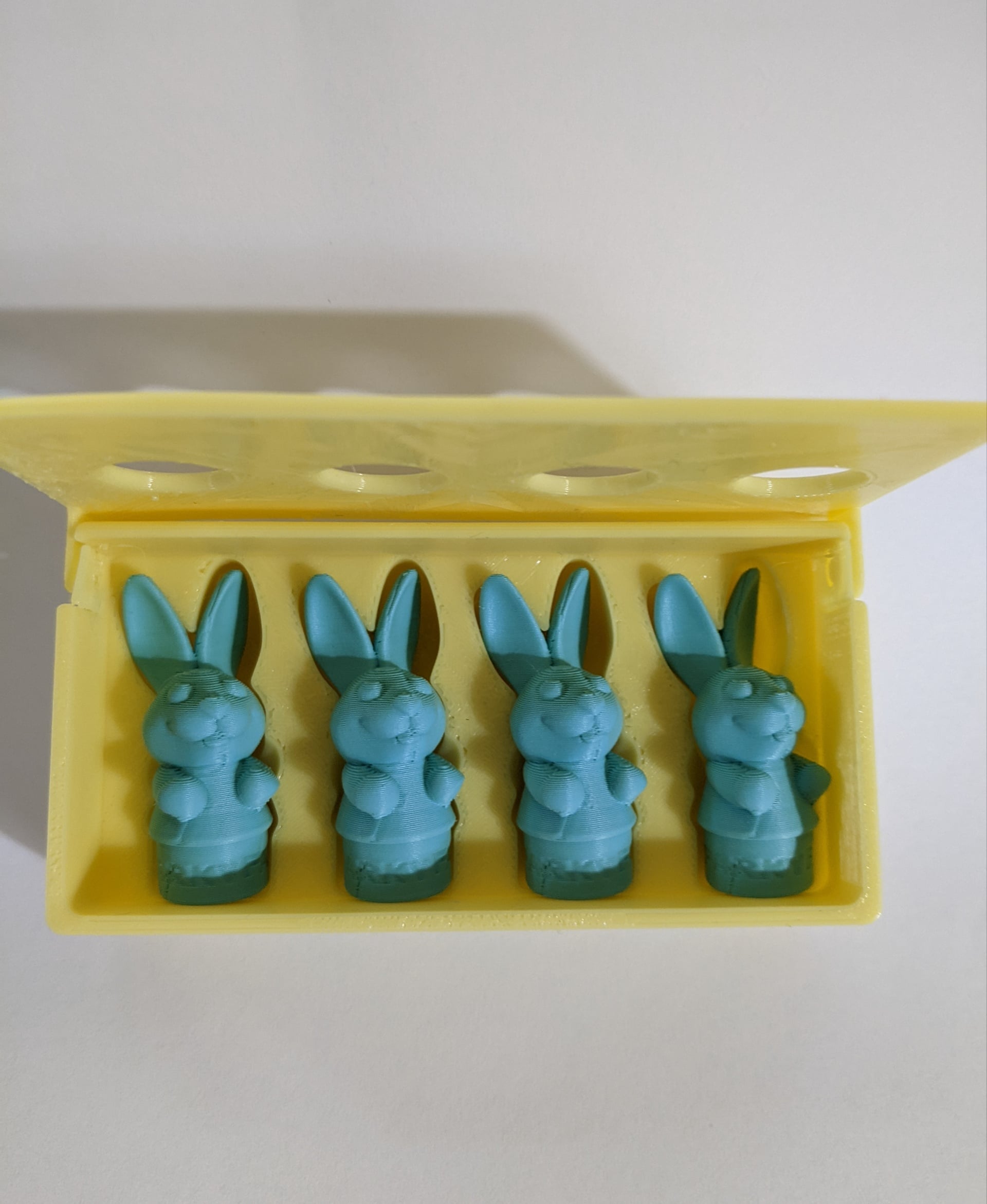 Matte Baby Blue Bunnies