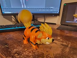 58_Growlithe 3d model