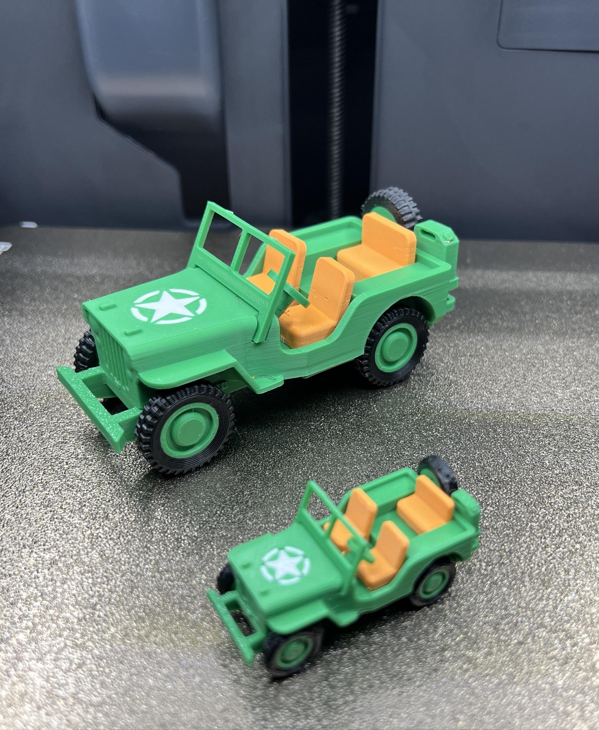 Jeep Kit Card - Assembled - 3d model