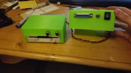 3.5" floppy drive case for amstrad CPC 6128 3d model