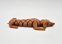 Flexi Dachshund 3d model