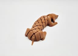 Flexi Dachshund 3d model