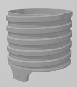Goodman Zone 6x12 Helical 3d model