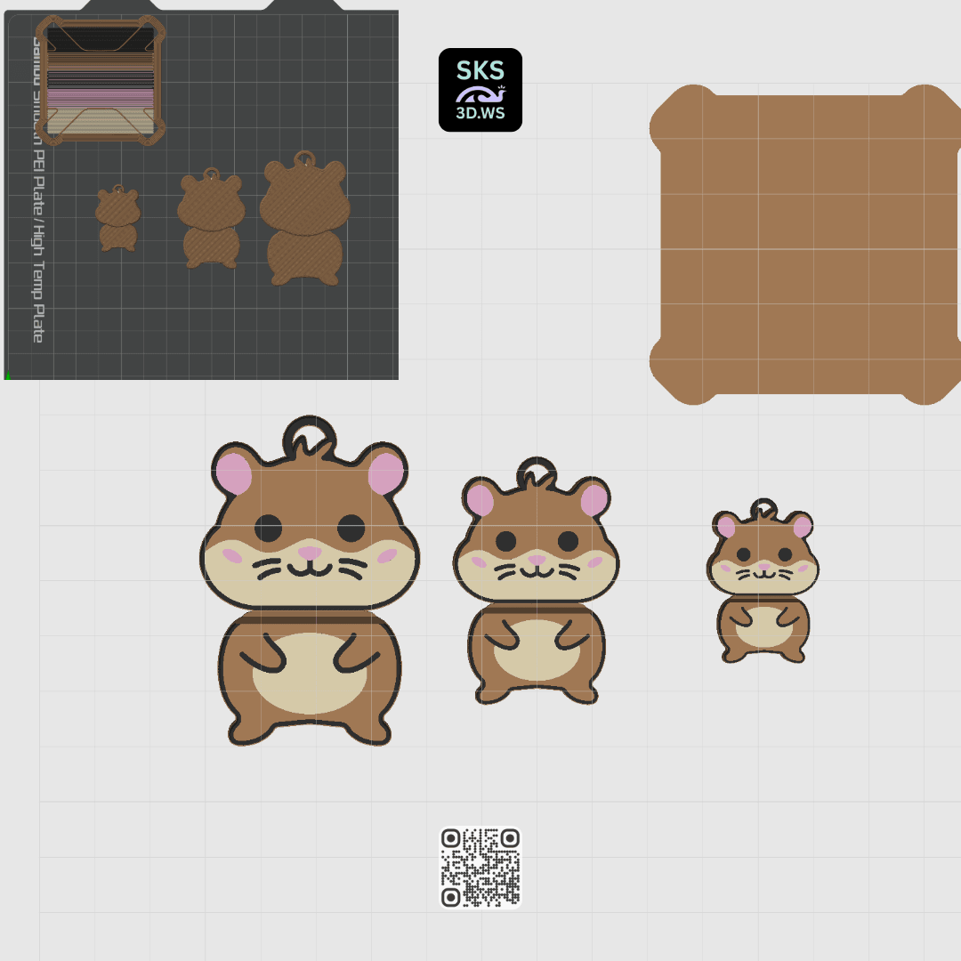 The Complete Hamster Fidget Pack 3d model