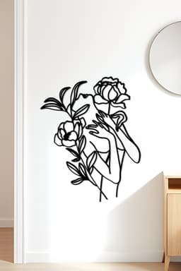 Rose Wall Art, Wall Decor, Home Decor 3d model