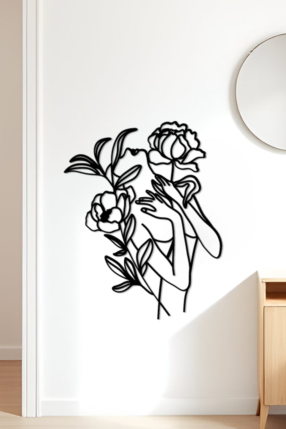 Rose Wall Art, Wall Decor, Home Decor 3d model