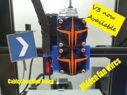 Diplo Duct - Ender 3 V2 4020 BMG Direct Drive 3d model