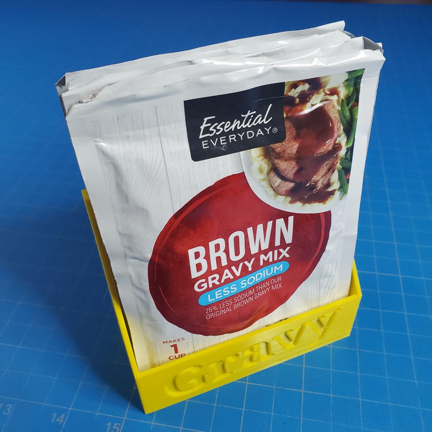 Seasoning Packets - Gravy.stl 3d model