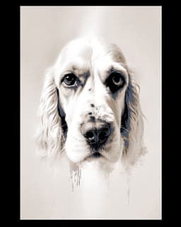 Through the eyes of a friend 2 - Doggie wall art - Hueforge 3d model