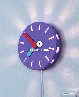 Clock(lamp) 3d model