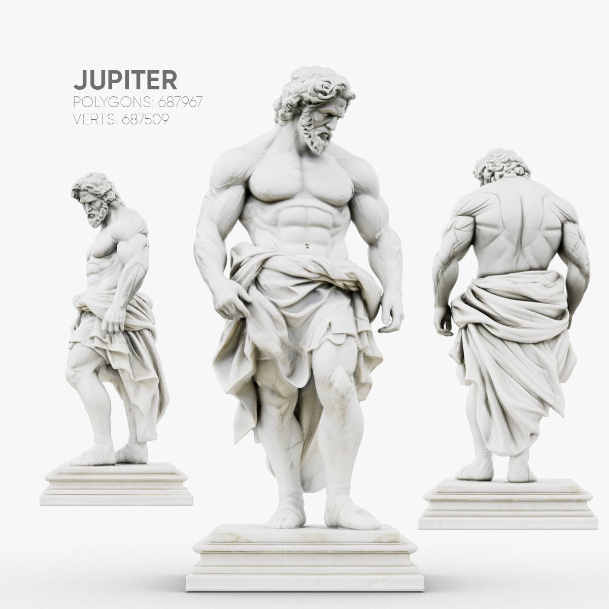 Jupiter 3d model