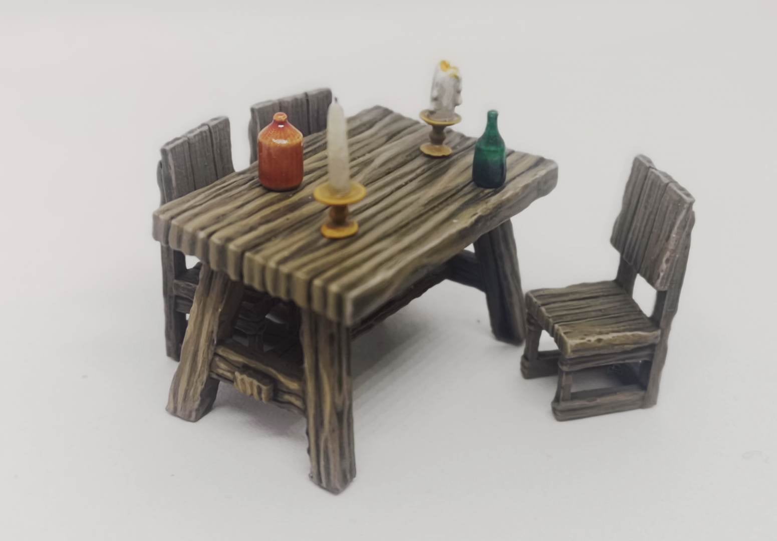 Peasant Table 3d model