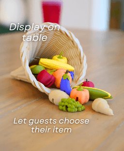 CornuCupia - The Thanksgiving Drink Markers - Fall Themed Food Cup Markers 3d model