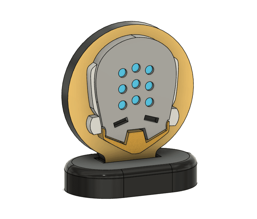 Zenyatta Standee - Overwatch 3d model