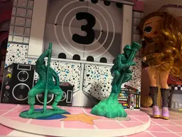 A few Behind the scenes Army men doing what they do best 3d model