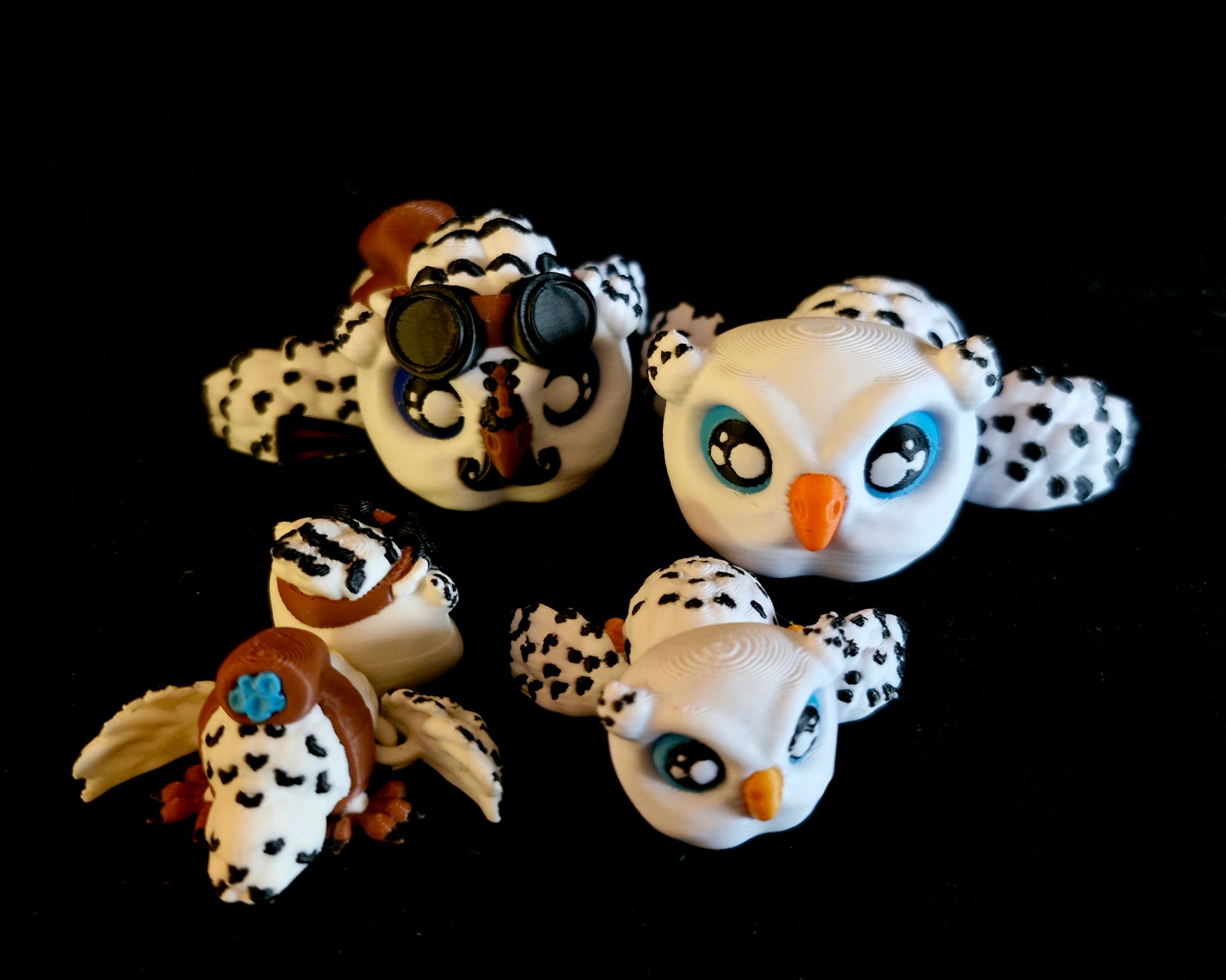 Owl Hatchlings (Personal Use) 3d model