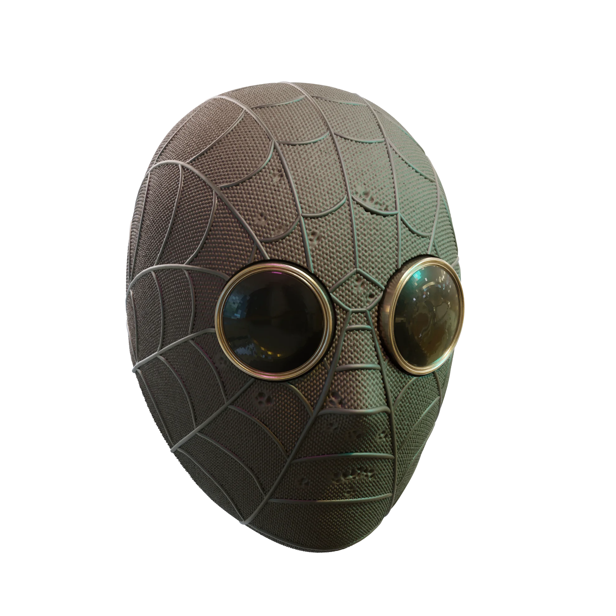 Spiderman Noir Mask 3d model