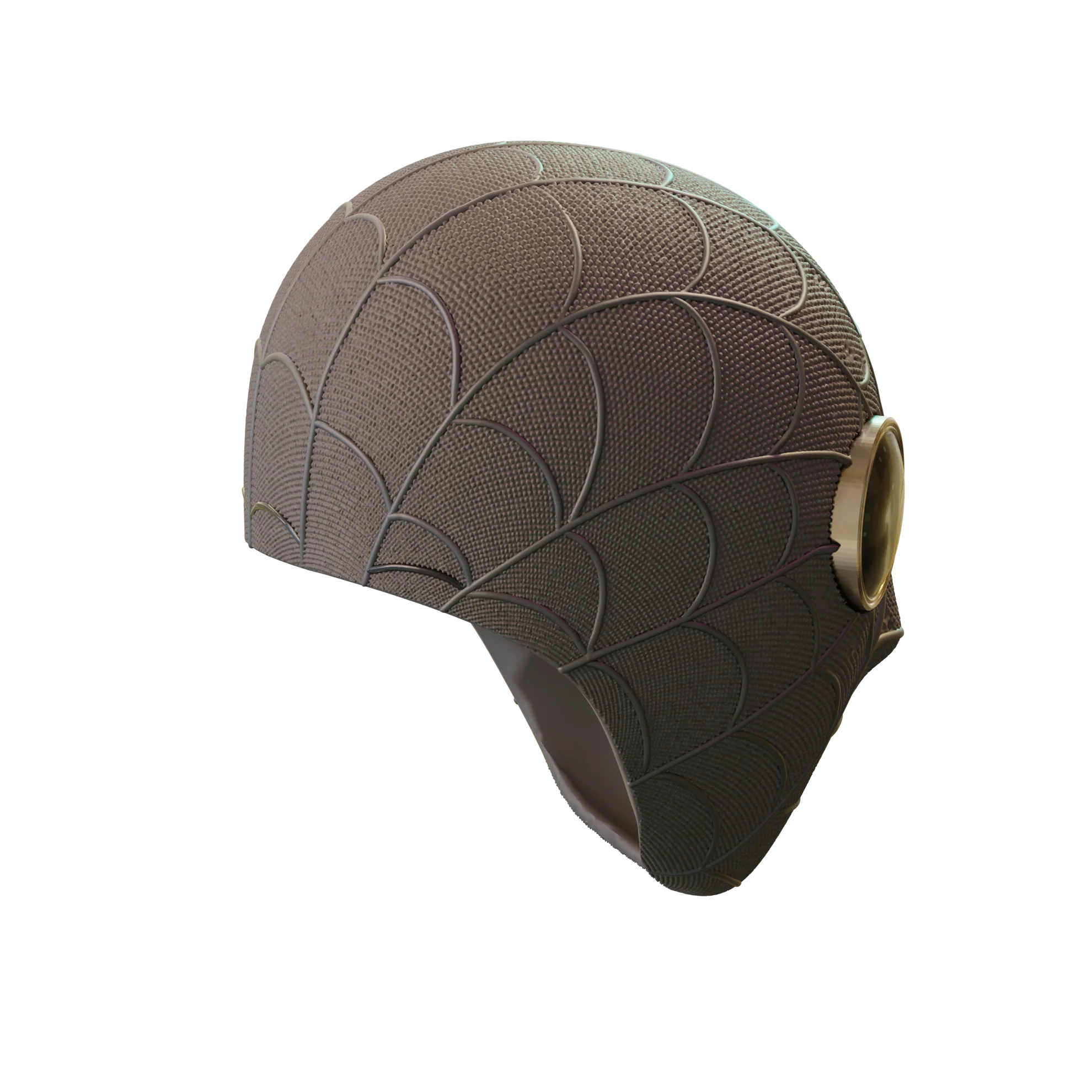 Spiderman Noir Mask 3d model