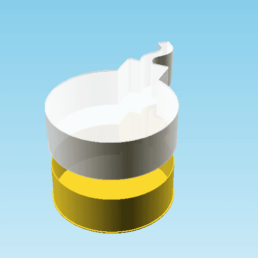 Bomb (a), nestable box (v2) 3d model