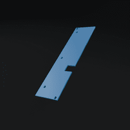 Intel RES3TV360 drilling template 3d model